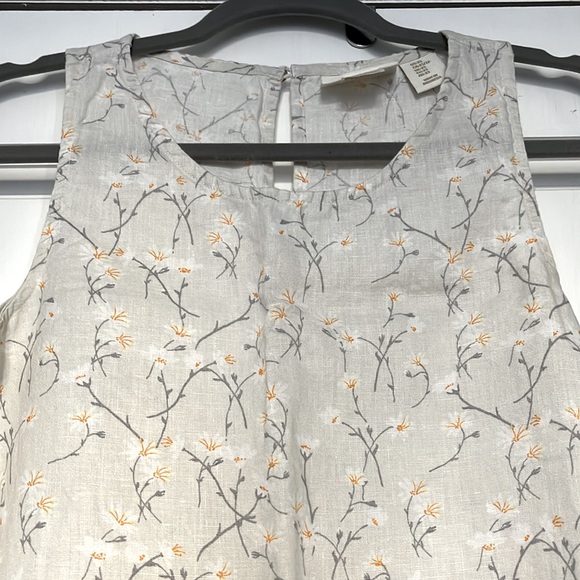 Beige linen dress in XS - Picture 3 of 3